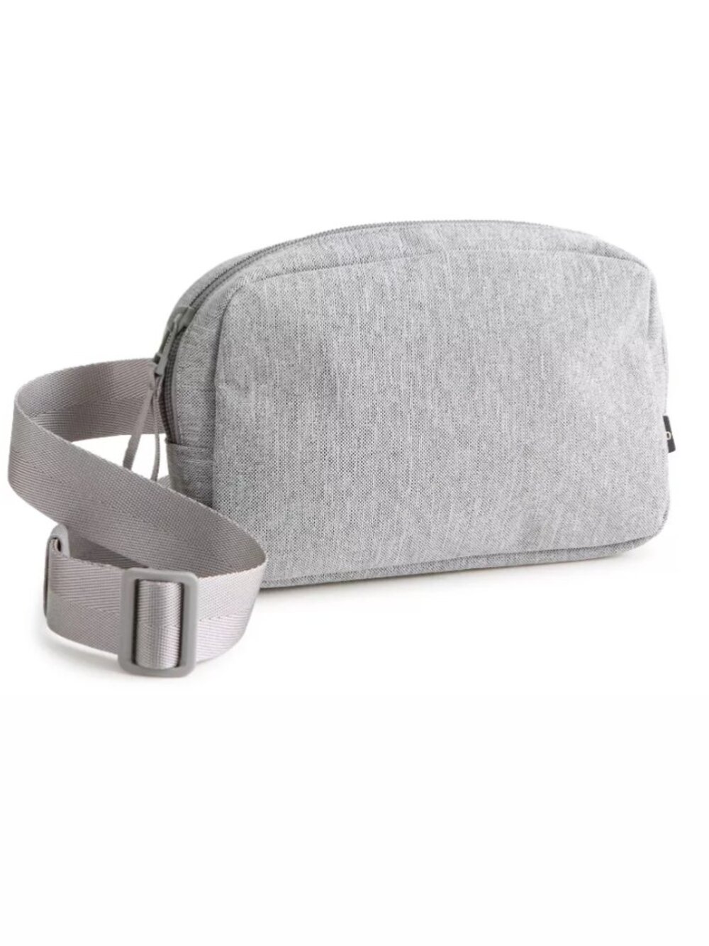 Vera Bradley Heather Gray Belt Bag NWT Floral Interior Fanny Pack Crossbody - Picture 4 of 7